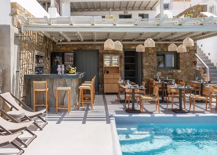 Sea Rock & Sky Private Mykonos Merchia Beach