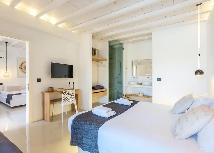 Lägenhetshotell Sea Rock & Sky Private Mykonos