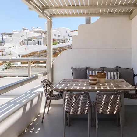 Sea Rock & Sky Private Mykonos Aparthotel Merchia Beach