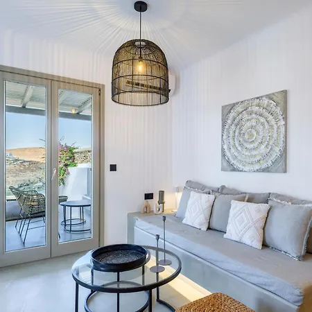 Sea Rock & Sky Private Mykonos Aparthotel Merchia Beach
