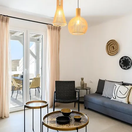 Sea Rock & Sky Private Mykonos Aparthotel Merchia Beach