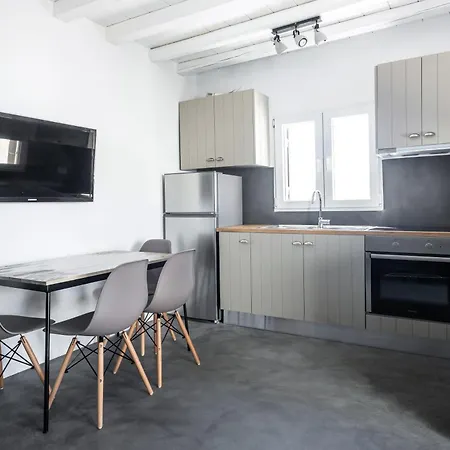 公寓式酒店 Sea Rock & Sky Private Mykonos