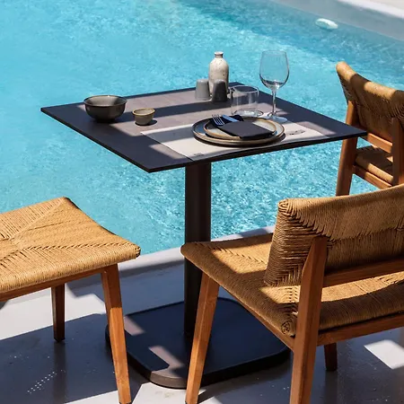 Sea Rock & Sky Private Mykonos 公寓式酒店 Merchia Beach