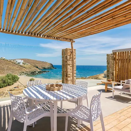 Appart hôtel Sea Rock & Sky Private Mykonos Merchia Beach
