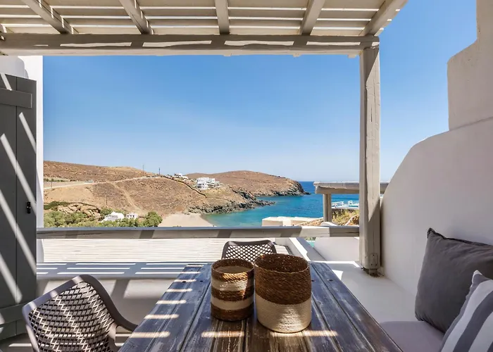 Sea Rock & Sky Private Mykonos Ξενοδοχείο με διαμερίσματα Merchia Beach