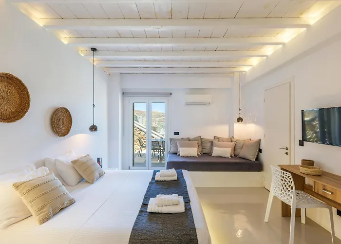 Ξενοδοχείο με διαμερίσματα Sea Rock & Sky Private Mykonos 4*