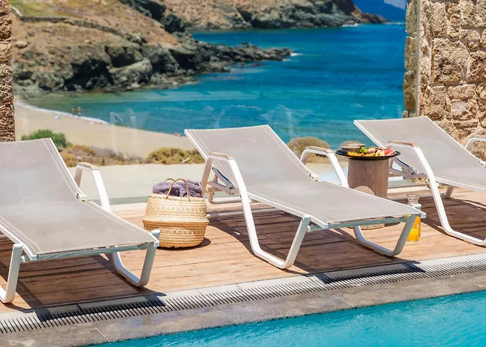 Sea Rock & Sky Private Mykonos Merchia Beach